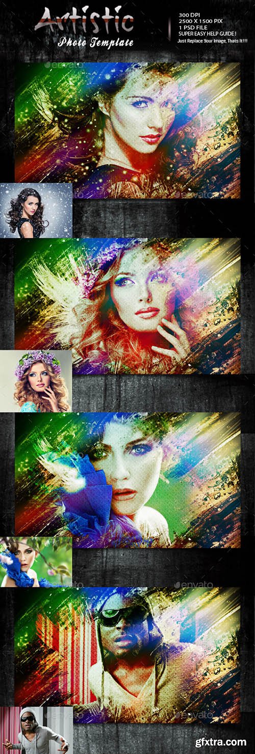 GraphicRiver Artistic Photo Template 11938185