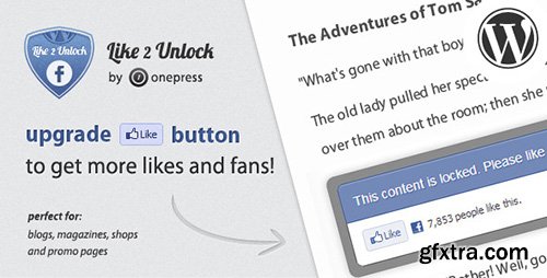 CodeCanyon - Like 2 Unlock v4.7.2 for Wordpress - 2858703