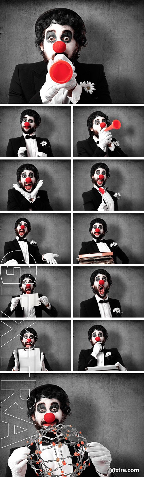 Stock Photos - Clown in a party