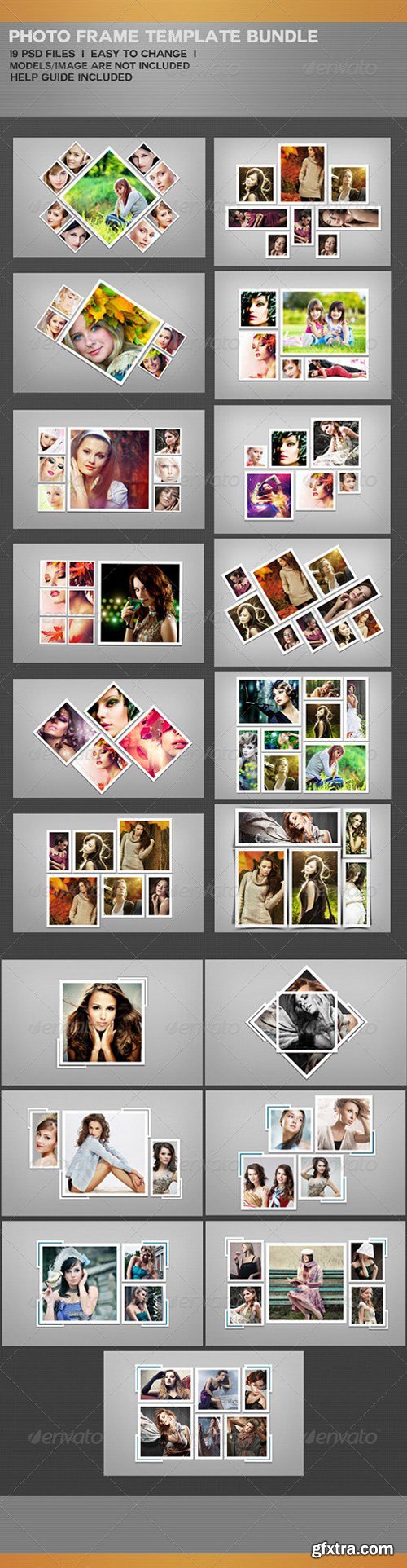 GraphicRiver - 7525302 Photo Frame Template Bundle