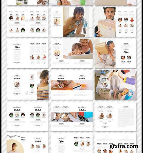 GraphicRiver 100 pages A4 Digital Product Catalogue Template 11909003