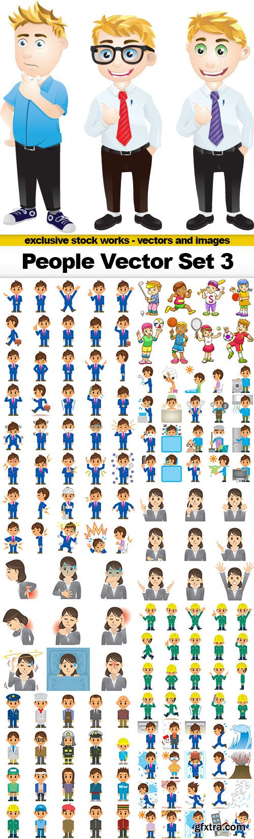 People Vector Set 3 - 10x EPS