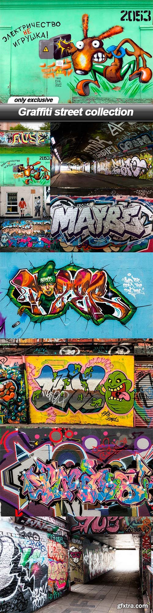 Graffiti street collection - 10 UHQ JPEG