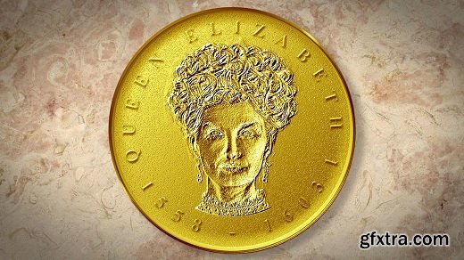 Create a Gold, Medallion Coin Portrait in Photoshop