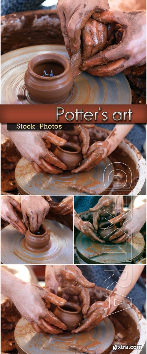 Potter's art - Stock photo