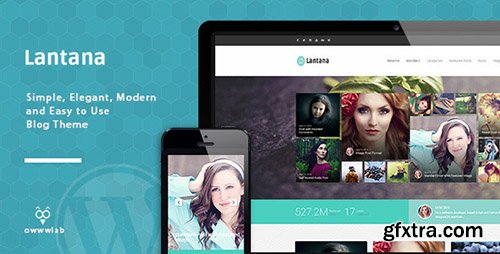 ThemeForest - Lantana v1.0.1 - Responsive Blog WordPress Theme - 11147364