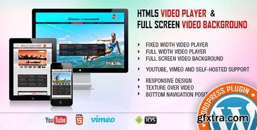 CodeCanyon - Video Player & FullScreen Video Bgd. v1.4 - WP Plugin - 9323381