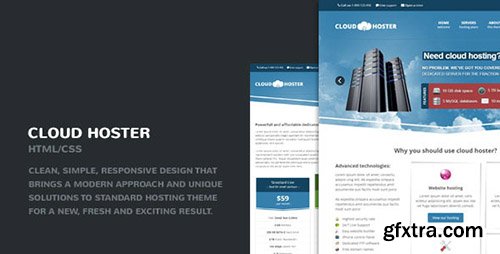 ThemeForest - Cloud Hoster v1.2.2 - Responsive Hosting Company Theme - 3913449