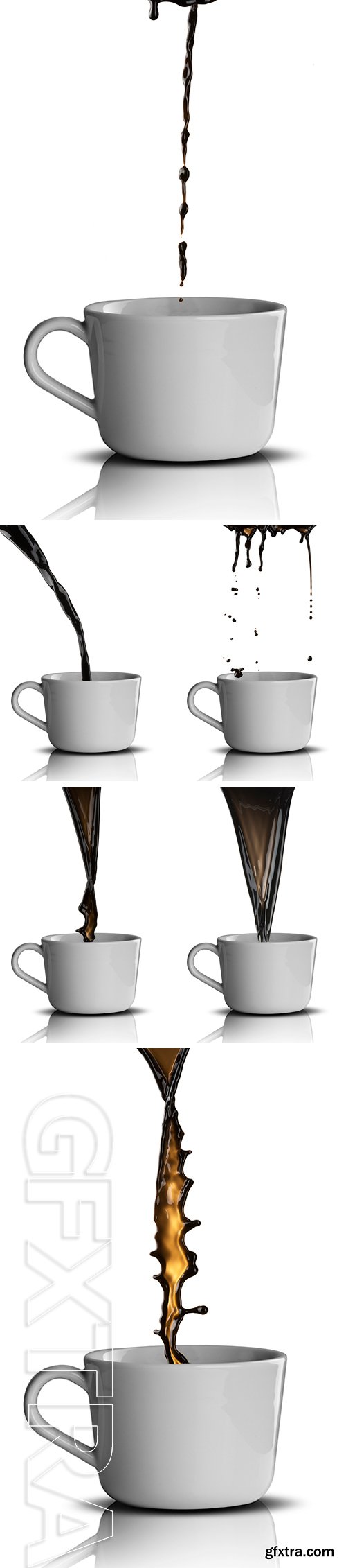 Stock Photos - Pouring Coffee To Cup