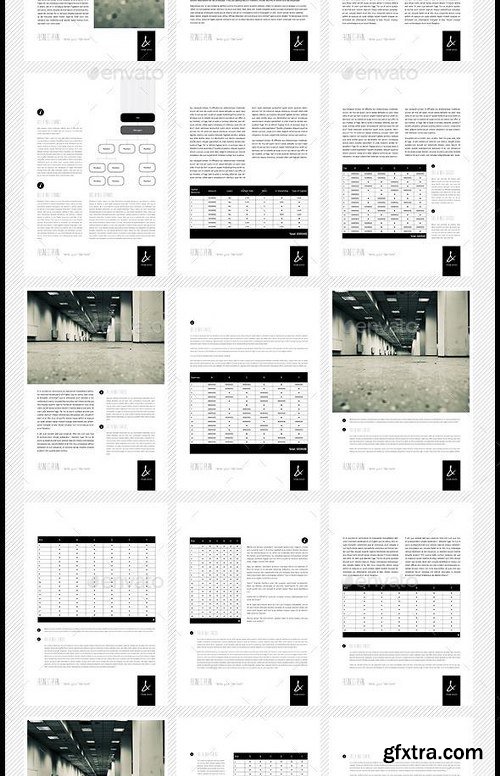 GraphicRiver Full Business Plan Digital Template 11923015