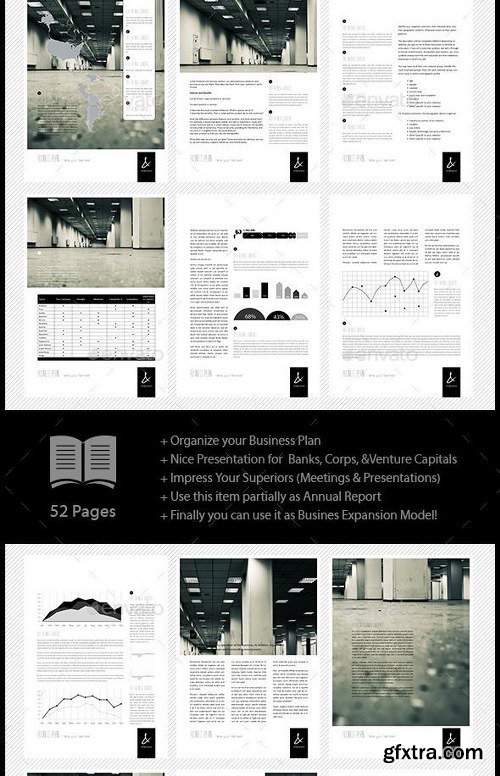 GraphicRiver Full Business Plan Digital Template 11923015