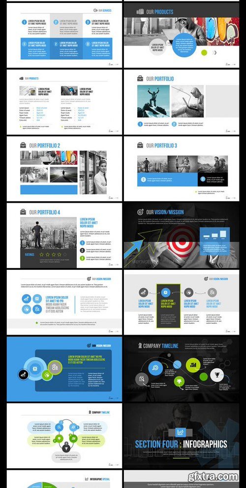 GraphicRiverBusiness Multipurpose Keynote : & 7783886