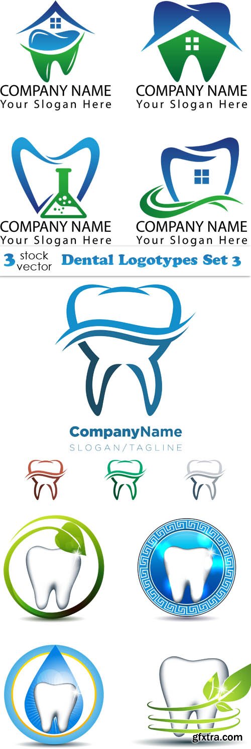 Vectors - Dental Logotypes Set 3