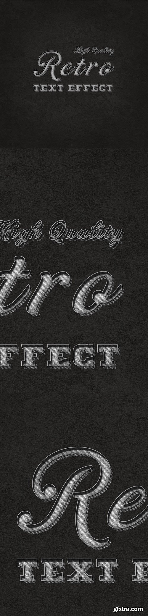 PSD Text Effect - Retro & Vintage v3