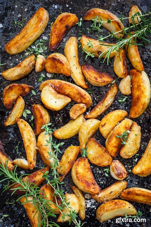 Fried Potatoes - 13x UHQ JPEG