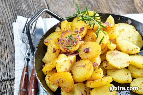 Fried Potatoes - 13x UHQ JPEG