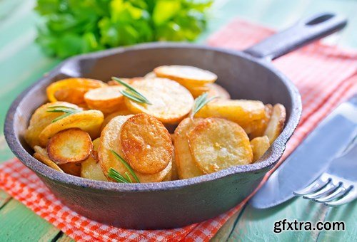 Fried Potatoes - 13x UHQ JPEG