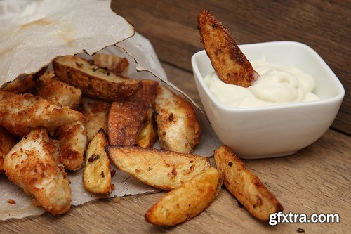 Fried Potatoes - 13x UHQ JPEG