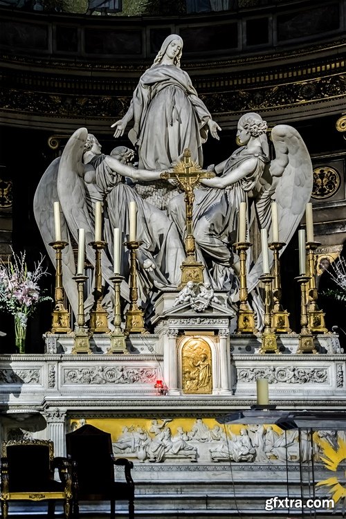 Interiors, Eglise de la Madeleine - 6 UHQ JPEG