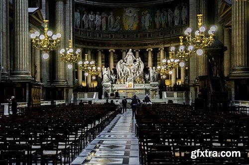 Interiors, Eglise de la Madeleine - 6 UHQ JPEG