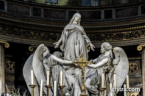 Interiors, Eglise de la Madeleine - 6 UHQ JPEG