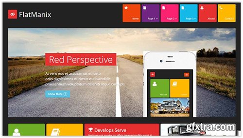 DevelopGo - FlatManix Creative Template