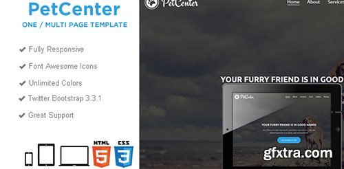 Pet Center v1.1.0 - Vets HTML5 Template - CM 130858