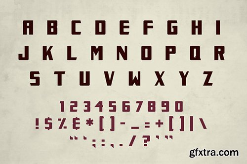 CM Henrickson Retro-Font 73950