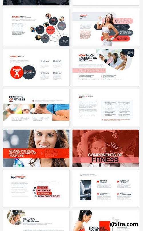 GraphicRiver WealthFit | Fitness - Gym Keynote 10042355