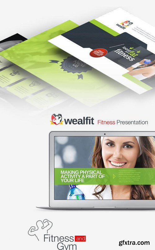 GraphicRiver WealthFit | Fitness - Gym Keynote 10042355