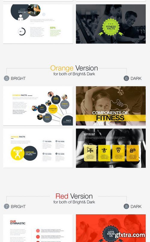 GraphicRiver WealthFit | Fitness - Gym Keynote 10042355