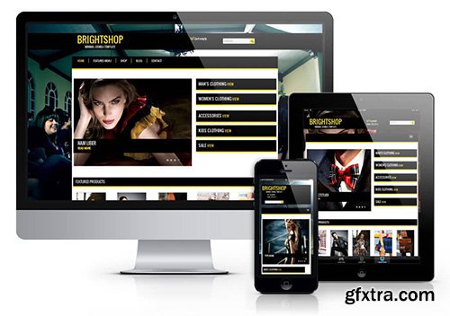 OrdaSoft - Bright Shop v1.0 - Joomla 2.5 VirtueMart Template