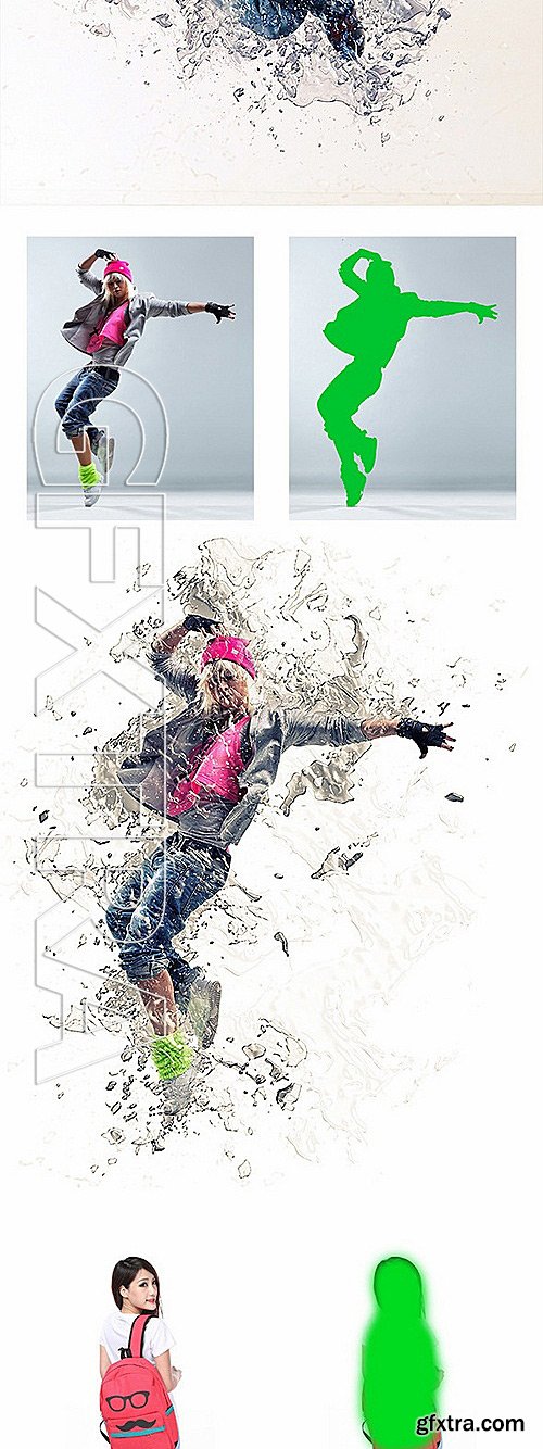 GraphicRiver - Liquid Photoshop Action 12004873