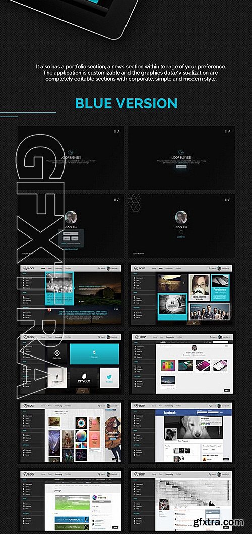 GraphicRiver - Loop Powerpoint 10655651