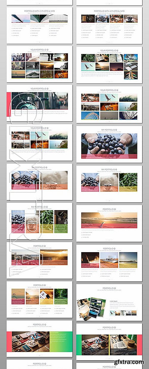 GraphicRiver - Akusara Portfolio Powerpoint Template 11453243