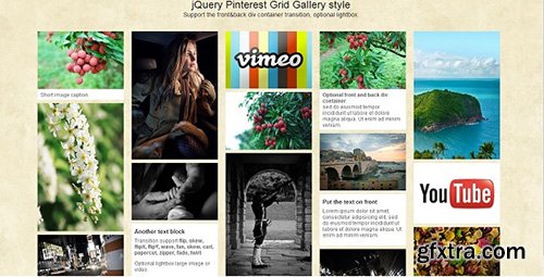 DevelopGo - jQuery Pinterest Grid Gallery