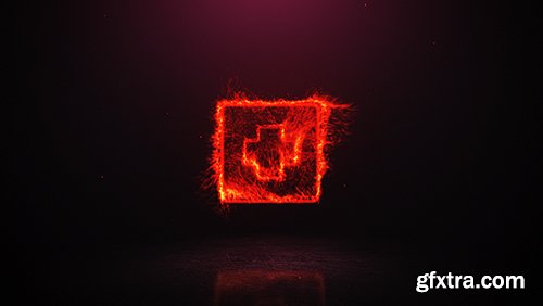 Videohive Burning Logo Reveal v2 9588433