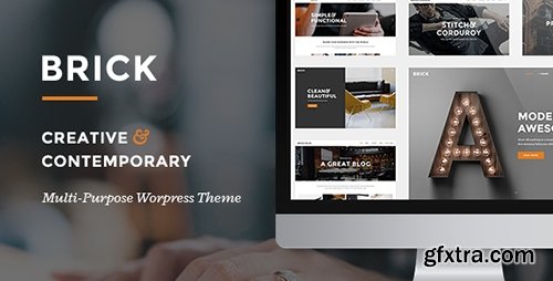 ThemeForest - Brick v1.4 - A Contemporary Multi-Purpose Theme - 11051623