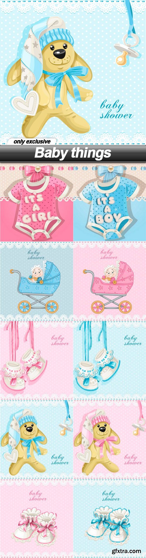 Baby things - 10 EPS