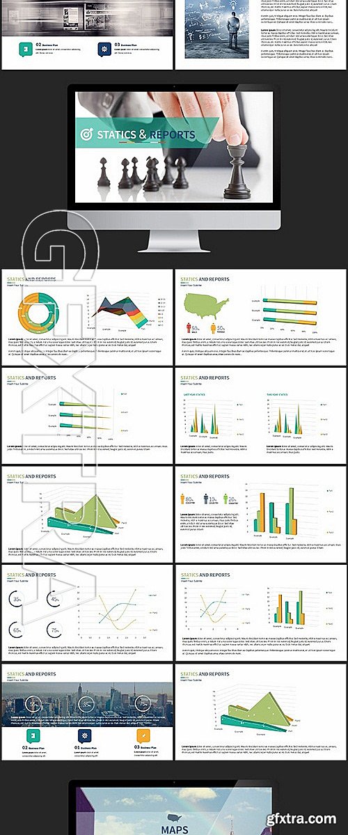 GraphicRiver - 3 in 1 Bestsellers Powerpoint Presentation Bundle 11766235