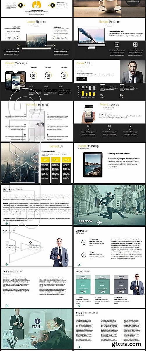 GraphicRiver - 3 in 1 Bestsellers Powerpoint Presentation Bundle 11766235