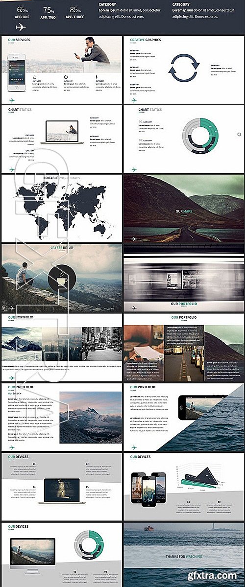 GraphicRiver - 3 in 1 Bestsellers Powerpoint Presentation Bundle 11766235