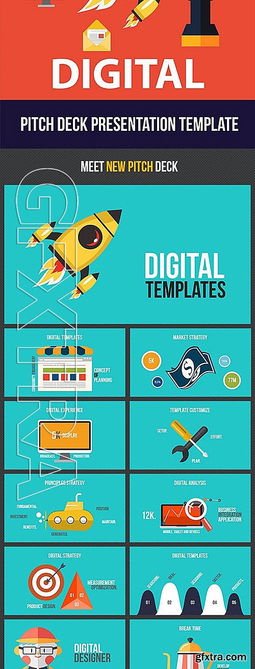 GraphicRiver - 4K Pitch Deck Keynote BUNDLE 11687177