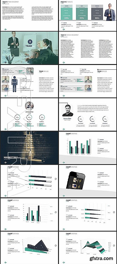 GraphicRiver - Paradox Line - Business Powerpoint Template 10821266