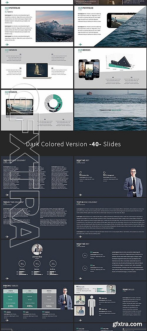 GraphicRiver - Paradox Line - Business Powerpoint Template 10821266