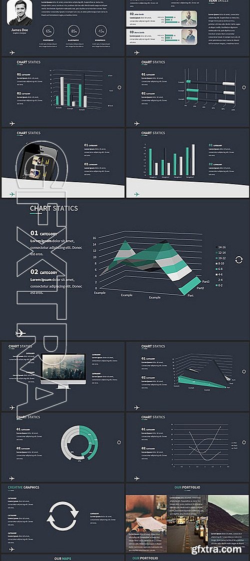 GraphicRiver - Paradox Line - Business Powerpoint Template 10821266