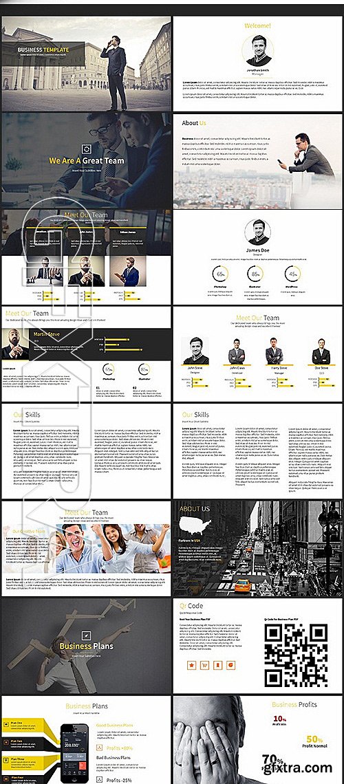 GraphicRiver - Paradox - Business Powerpoint Template 10667283