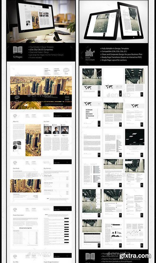 GraphicRiver 5x Digital Publishing Templates Bundle v2 11986569