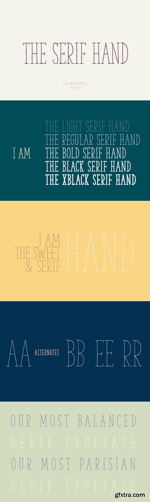 CM - The Serif Hand Font Pack 102896