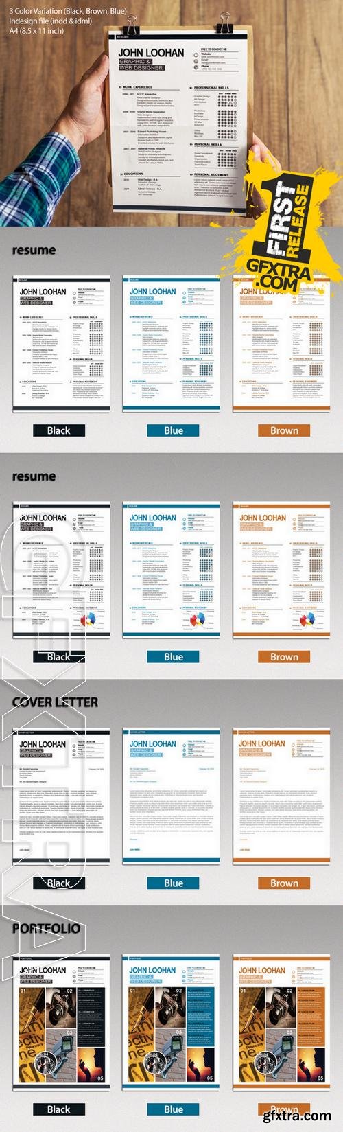 Modern Resume Template - CM 312546